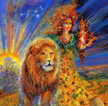 ライオン Painting - ジョセフィーヌ・ウォール・レオ